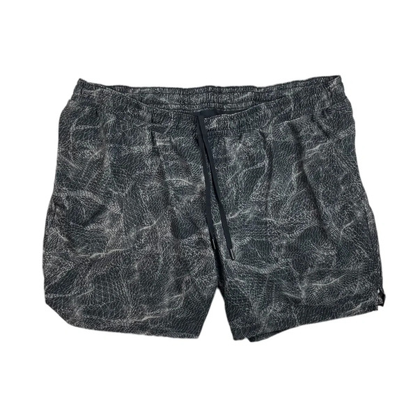 SH248 Mens All in Motion Lined Athletic Performance Workout Stretch Shorts XXL - Picture 1 of 5